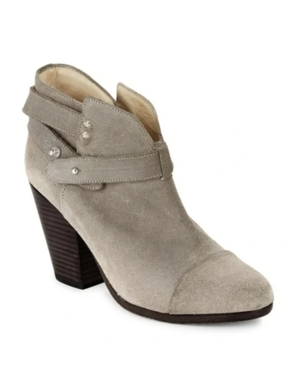 Rag & Bone Harrow Suede High Heel Ankle Boots